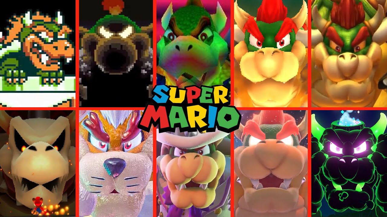 EVERY Bowser Battle in Super Mario Series (1985-2023)