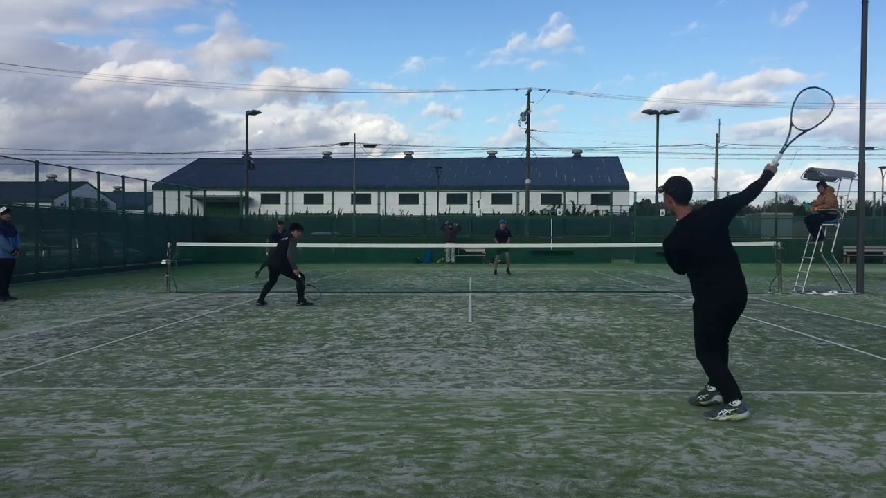 【ソフトテニス】覚えておこう！前衛のセオリー展開でのポーチ