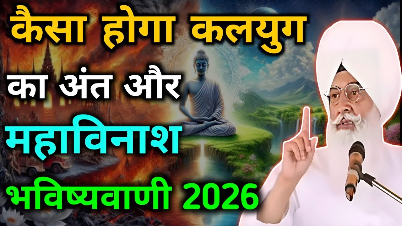 कैसा होगा कलयुग का अंत और महाविनाश भविष्यवाणी2026 ।। Radha Swami sakhi ।। Rssb sakhi ।। New video ।।