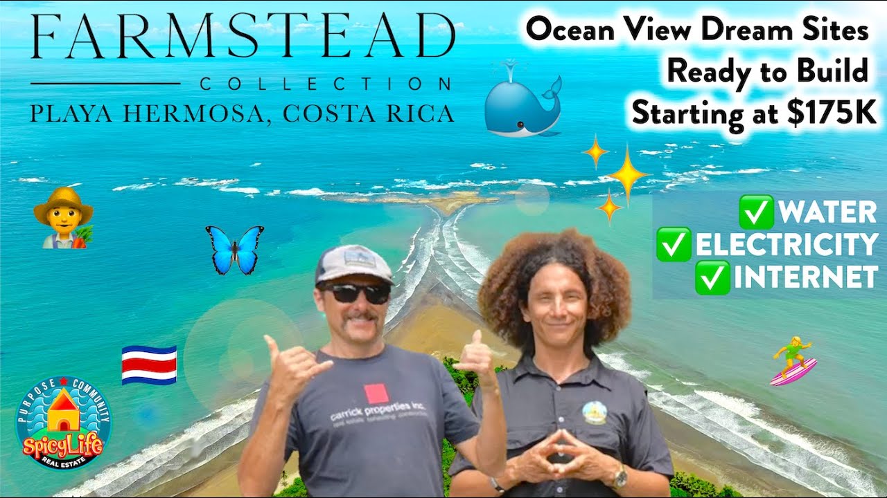 Ocean & Jungle View Land for Sale in Playa Dominical | Spicy Life