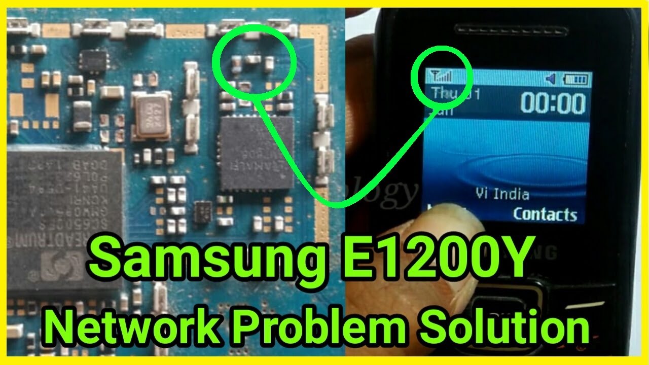 Samsung e1200y Network Problem Solution Step By step 100% Working
