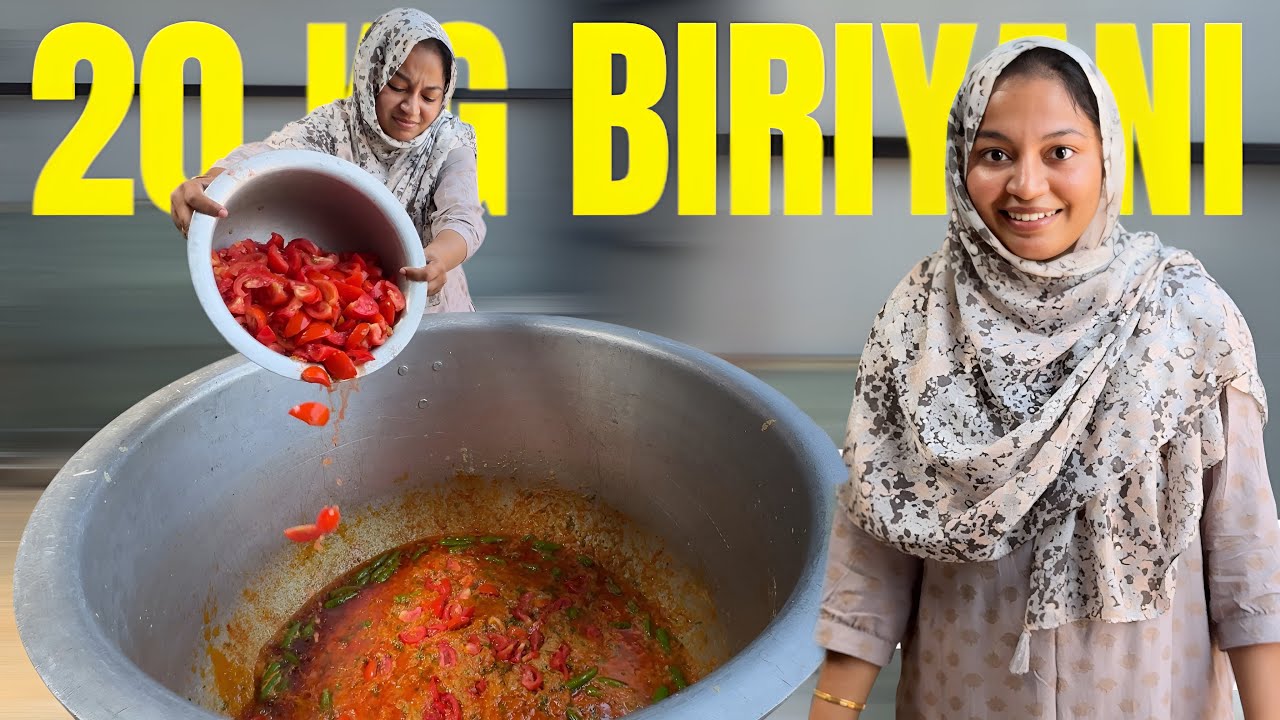 🌙 RAMADAN 15 | IFTAR-க்கு 20 கிலோ BIRIYANI COOKING for First Time