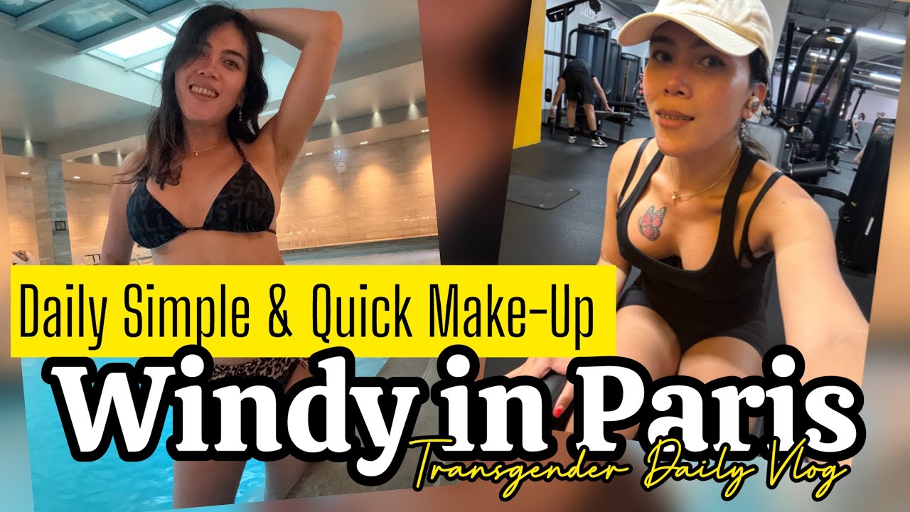 Trans Daily Vlog - Morning Simple Make Up - Pasar Pagi di Perancis