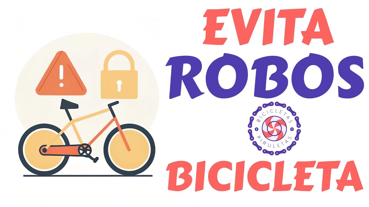 Evita el robo de bicicletas con estos consejos y candados BICICLETAS Y PIRULETAS