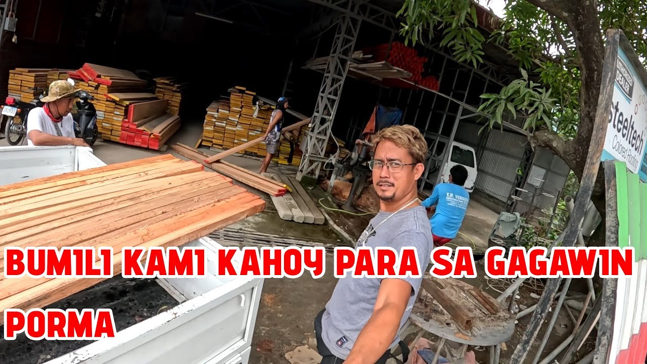 BUMILI KAMI KAHOY PARA SA GAGAWIN PORMA