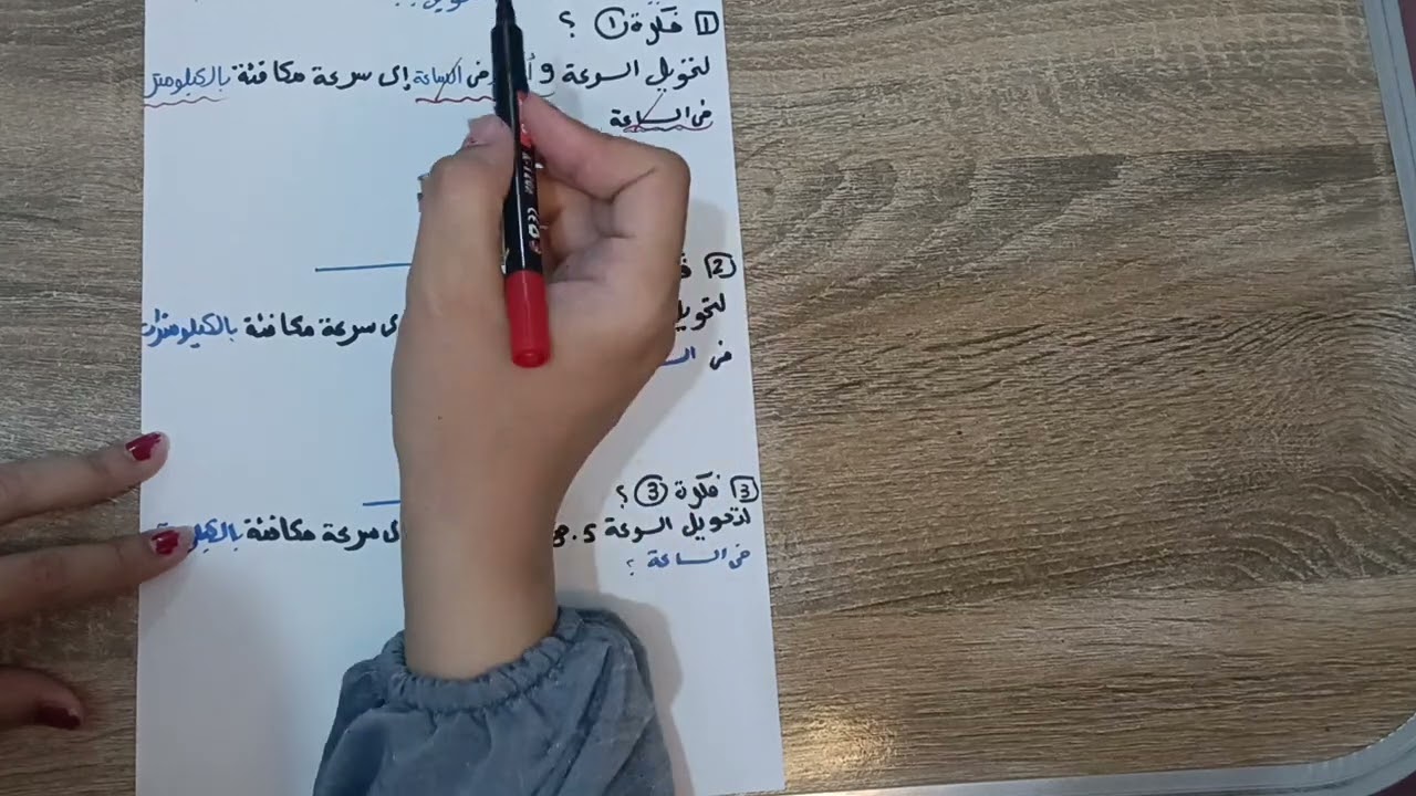 رياضيات الصف السادس الابتدائي التيرم التاني استكشاف معامل التحويل