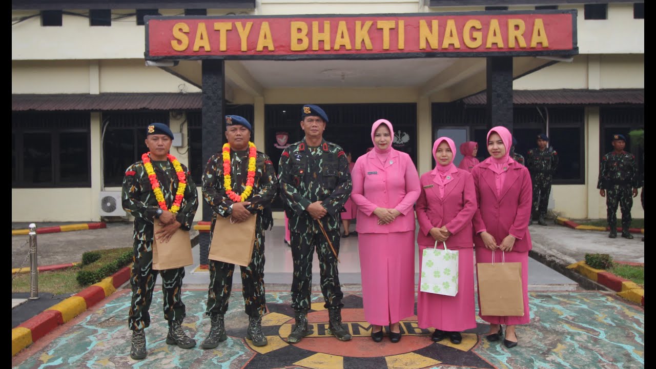 ACARA TRADISI PELEPASAN MUTASI PERSONEL BATALYON B PELOPOR BRIMOB JAMBI
