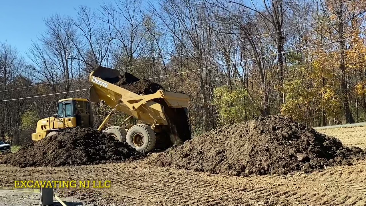 EXCAVATING NJ- site work highlight reel.