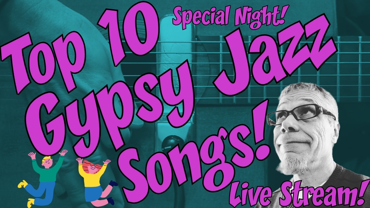 DOUG MUNRO LIVE!- TOP 10 GYPSY JAZZ SONGS! #jazz #gypsyjazzguitar  #jazzguitar
