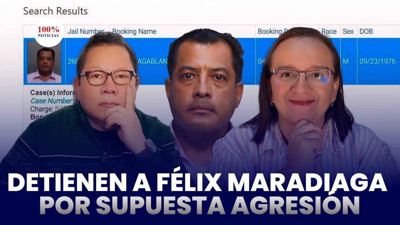 Detienen a F&eacute;lix Maradiaga en Miami Dade por supuesta agresi&oacute;n a ciudadano