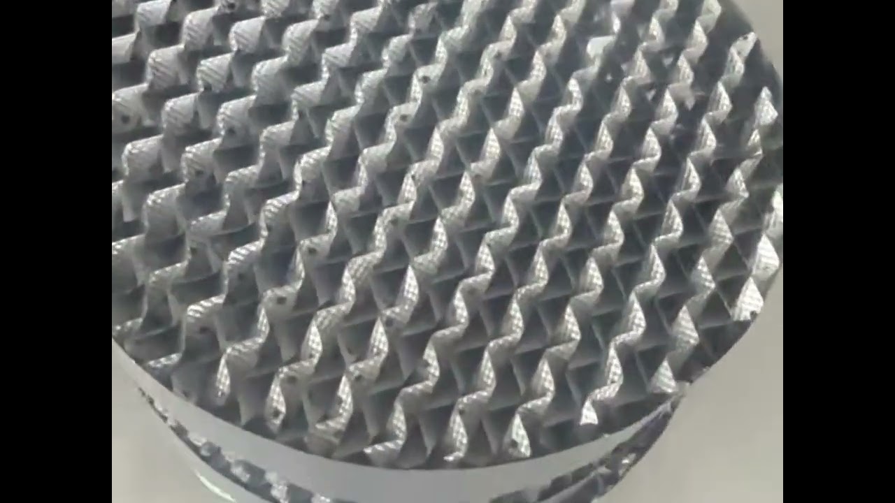 How Metal Structured Packing Is Manufactured | Tower Internals for Distillation & Absorption Columns
