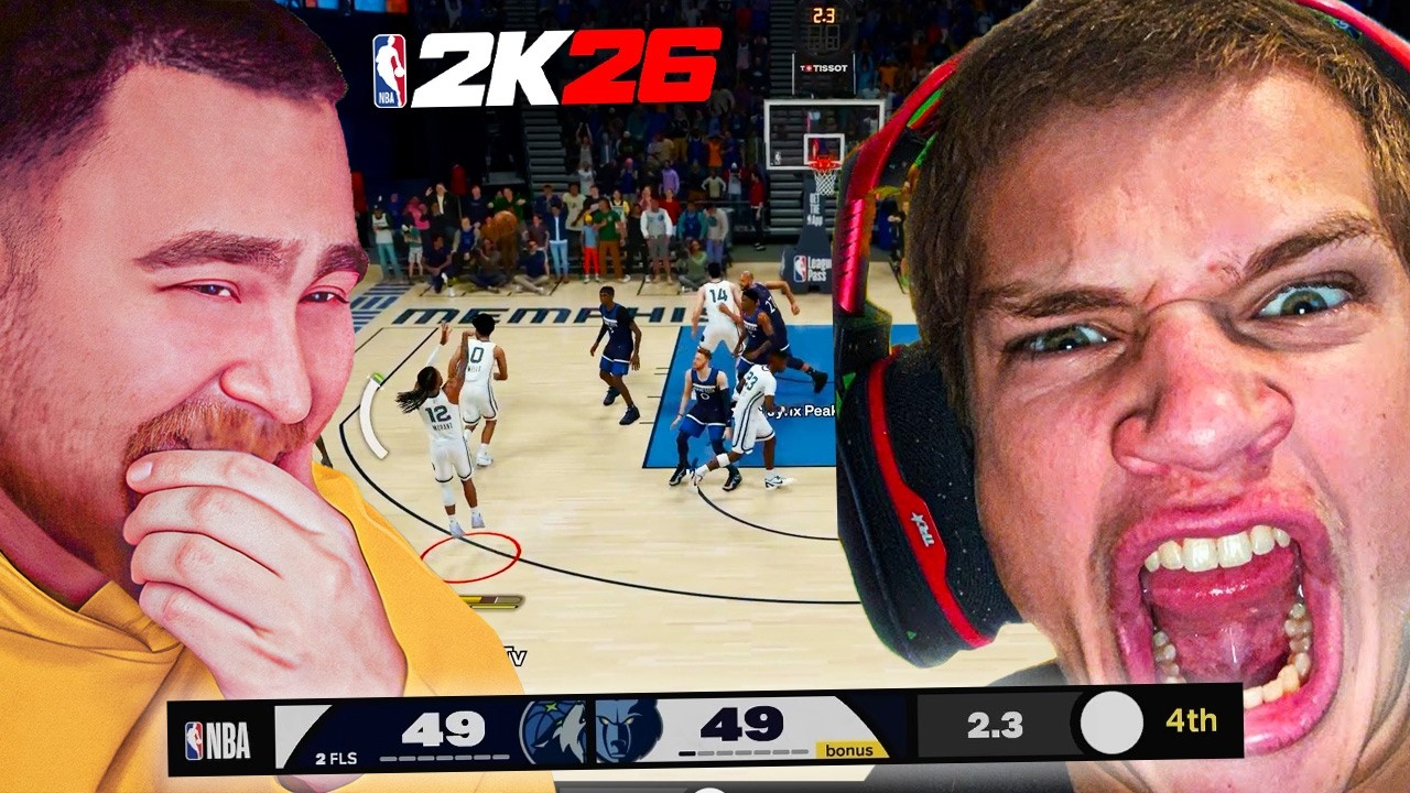 LosPollosTV: Уморительная ставка в NBA 2K26 против Jynxzi привела его в ярость!
