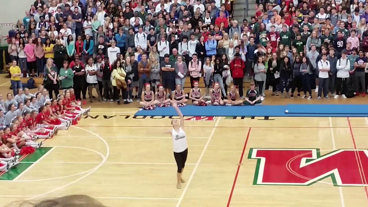 TWHS  Senior Pep Rally Rachel Hutchinson