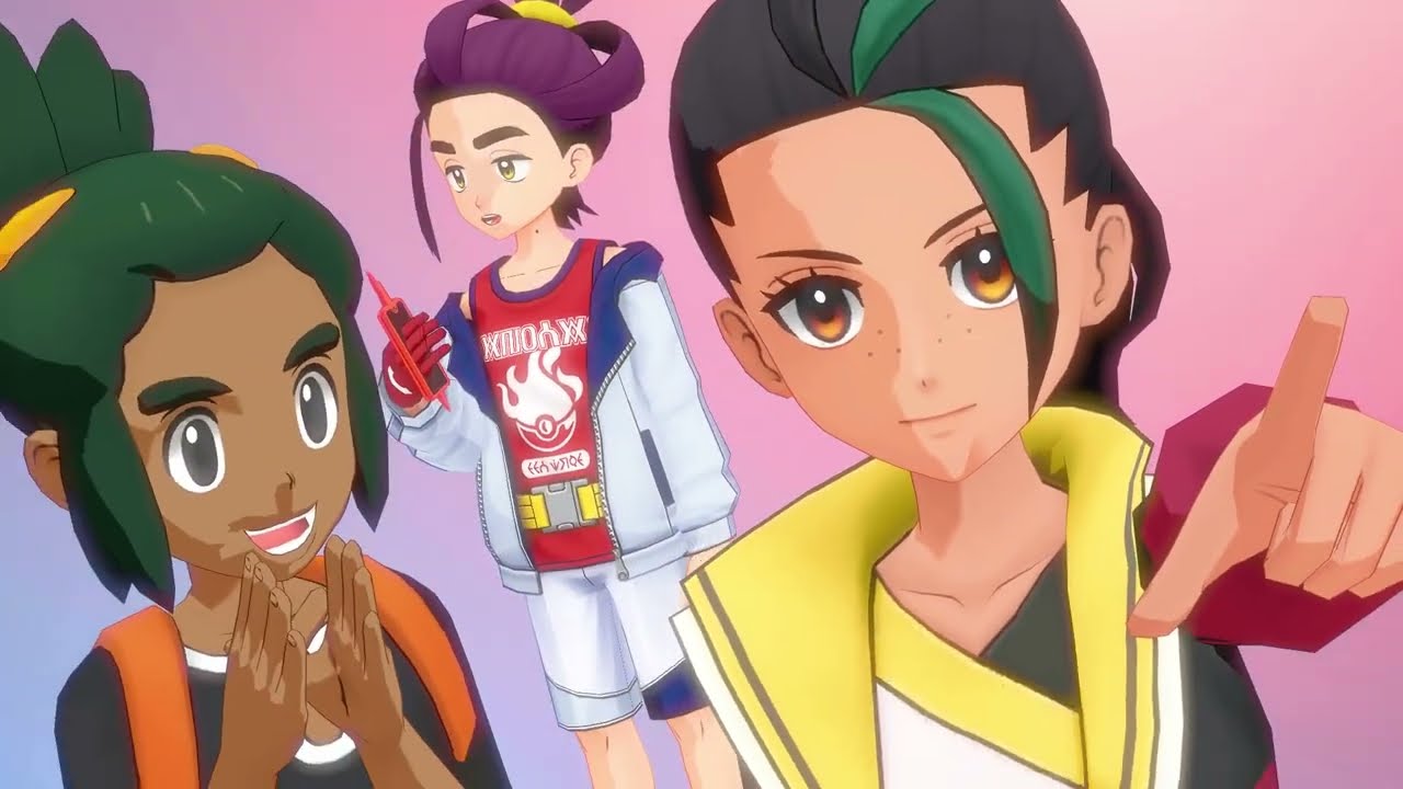 [pokemon MMD] triple baka (happy birthday @pokemontrainerelio3648 !)