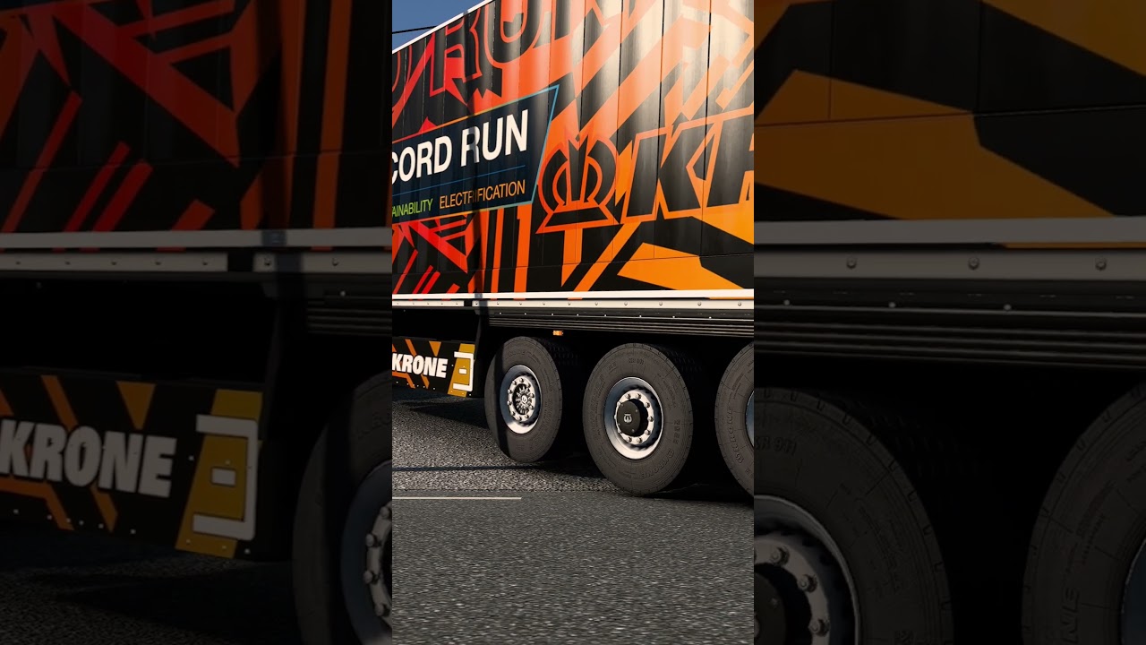 Krone Trailer Dynamics eTrailer Wheel Spin  