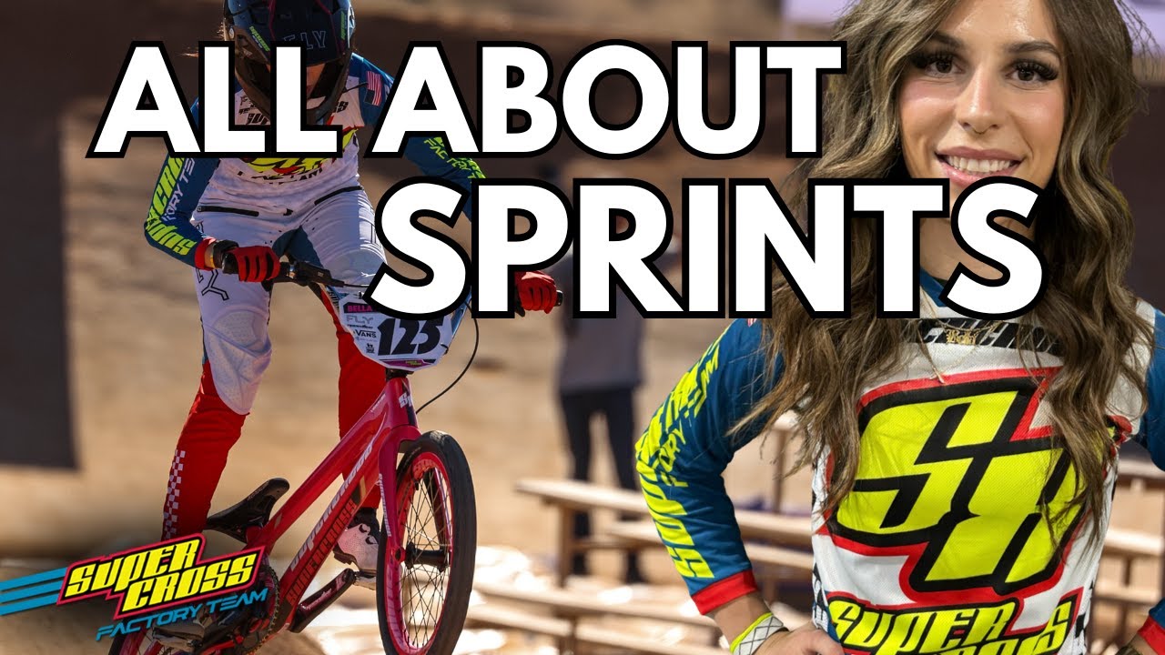 4 Types of Sprints to intensify your BMX Racing Training with Bella Hammonds
