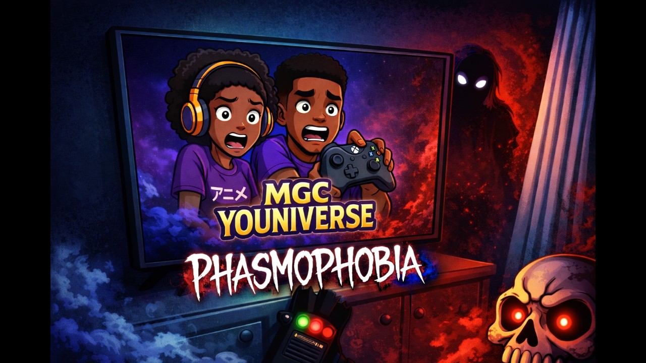 WE AIN'T SCARED OF NO GHOST...MAYBE!!! PHASMOPHOBIA W/ THE SQUAD