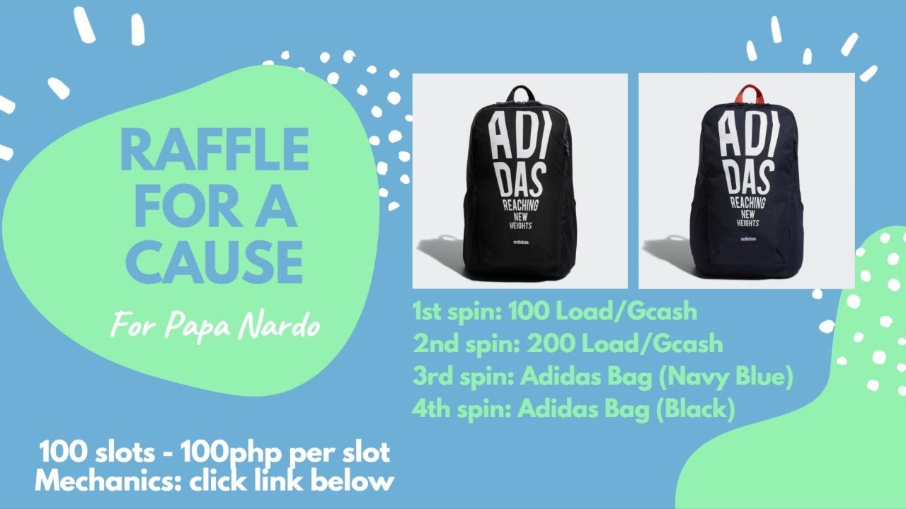 Raffle for a Cause: Adidas Bag (Live)