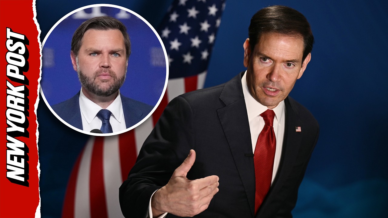 Rubio FIRES BACK After Reporter&rsquo;s Attempt to Pit Him Against JD Vance