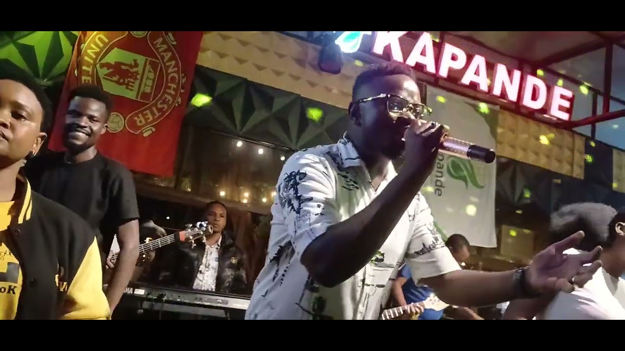 Prince Indah live performance@Wilson Airport Police cateen  langata