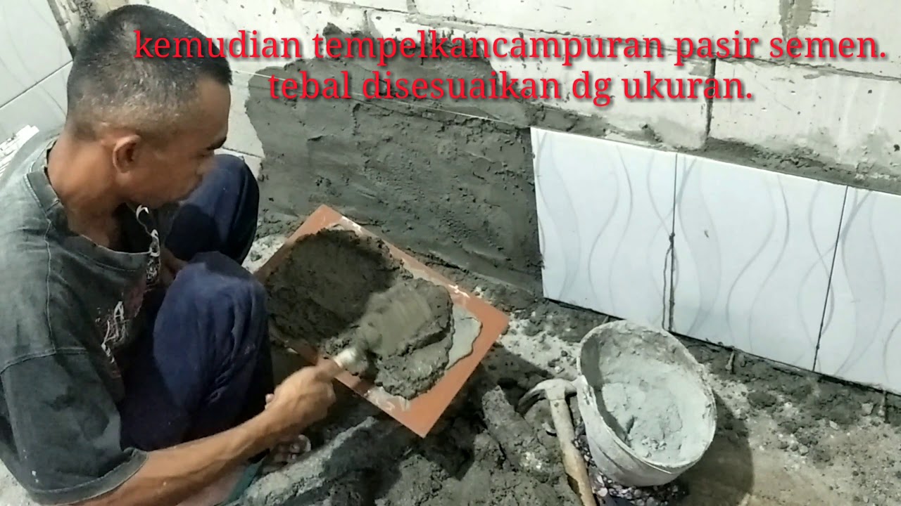 PENGALAMAN PASANG KERAMIK DI TEMBOK BATA RINGAN HEBEL [KOKOH RAPI]