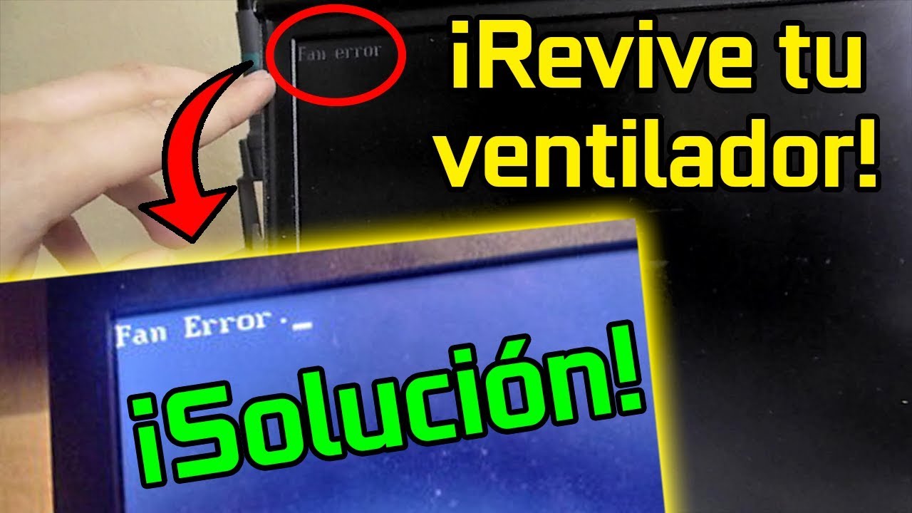 REVIVE EL VENTILADOR DE CUALQUIER COMPUTADORA/Fan Error/Lenovo/IBM