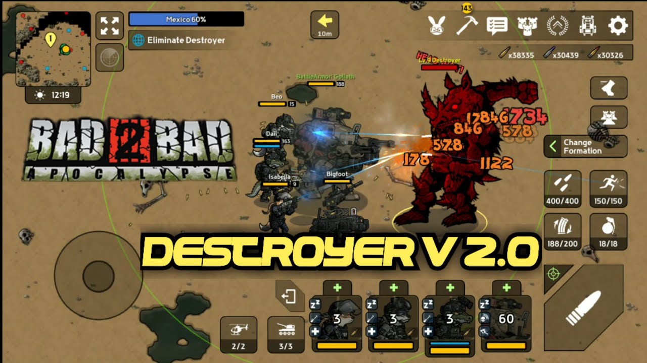 Bad 2 Bad apocalypse - Destroyer level 9 humiliated