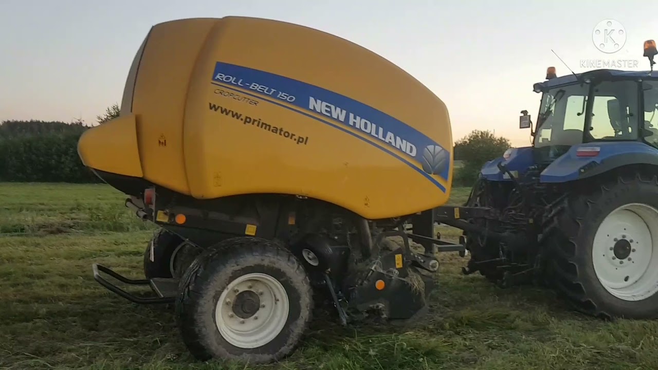 Prasa- New Holland roll belt 150 + new holland t5