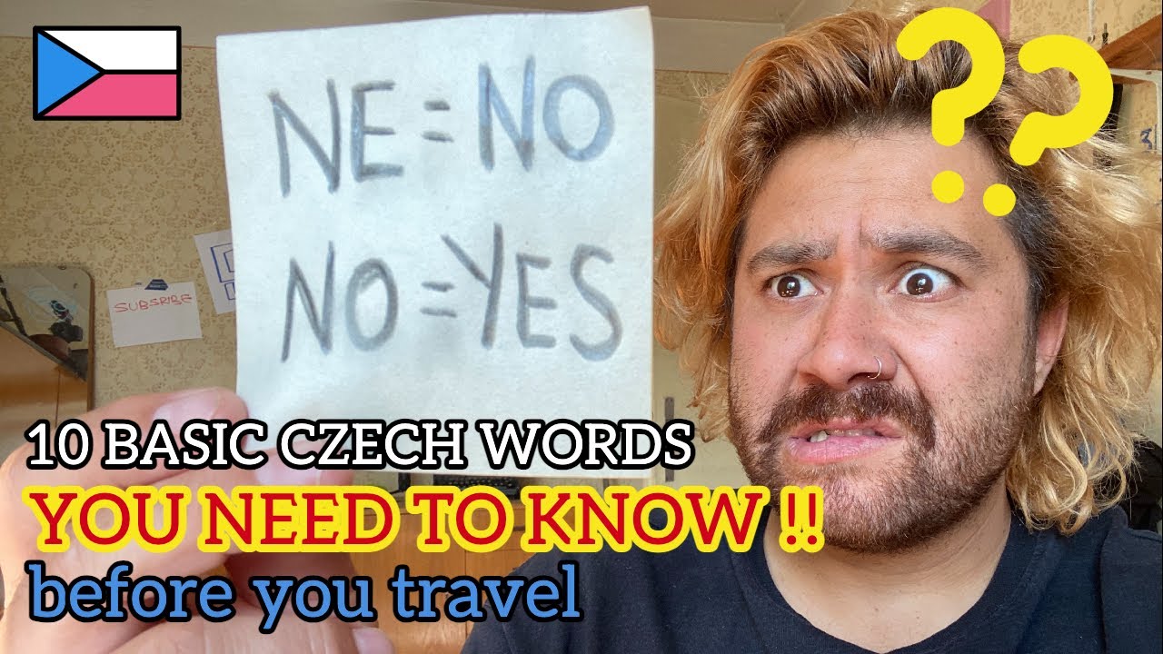 10 CZECH WORDS, you need to know before you travel