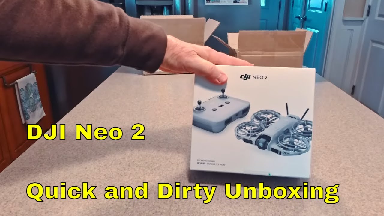 Безопасно ли покупать дрон DJI на eBay? (Распаковка DJI Neo 2)