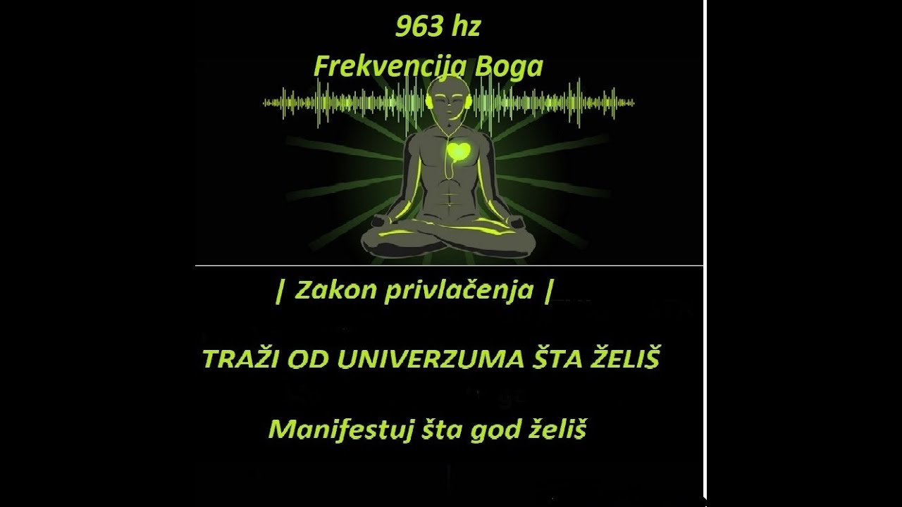 963 hz/FREKVENCIJA BOGA/povezuje nas sa Univerzumom/ZAMISLITE ŽELJU