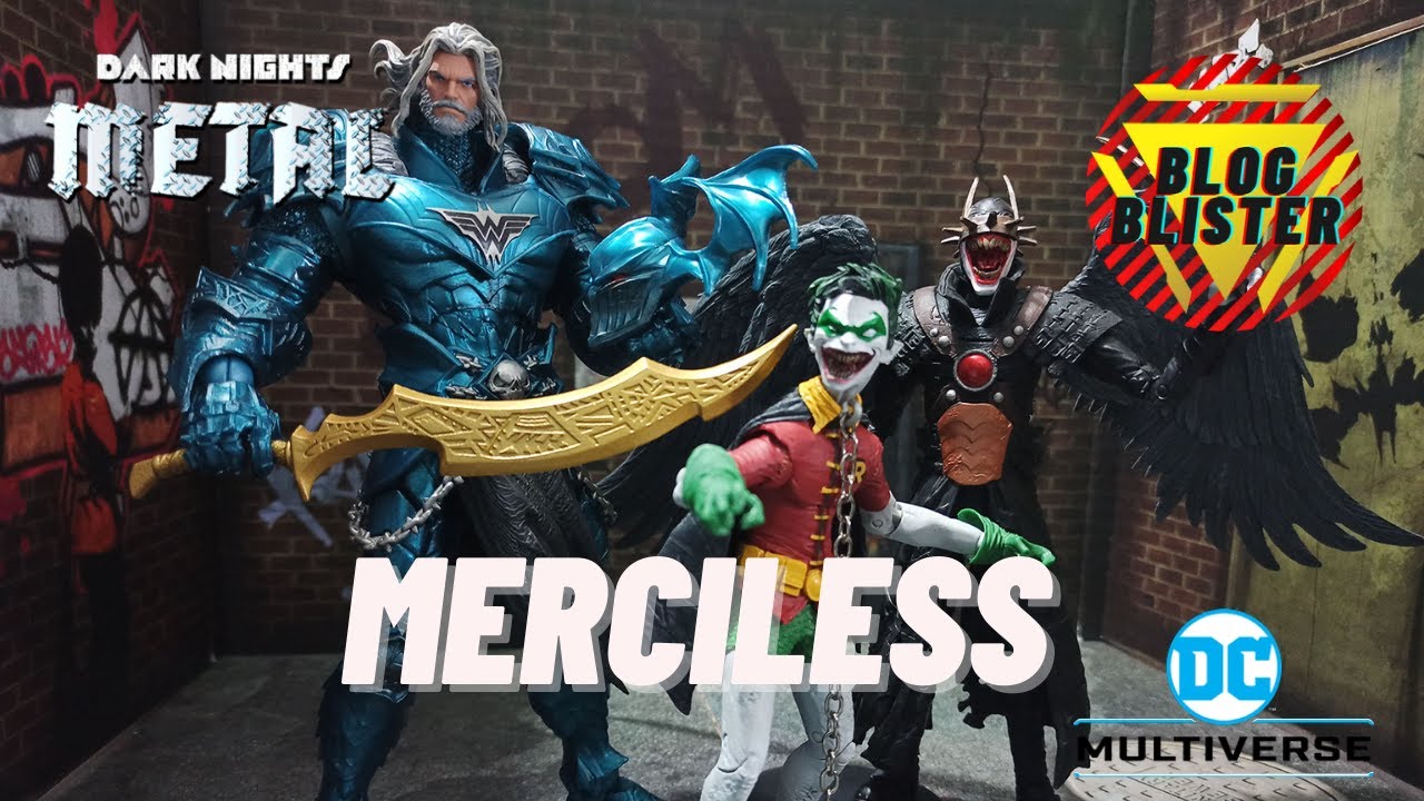 DC Multiverse Merciless Y Batman Who Laughs Dark Knights Metal Revisión Review en Español