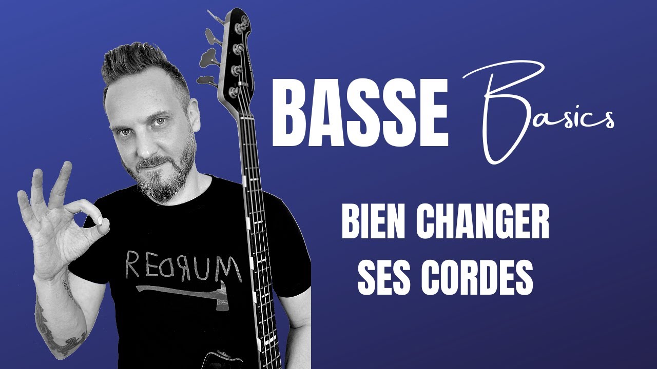 D&eacute;butant &agrave; la basse - Bien changer ses cordes de basse.