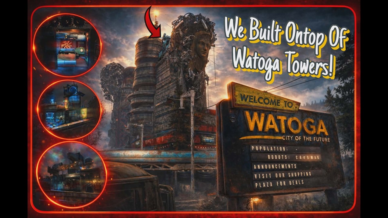 🟣 Fallout 76 Cyberpunk Build &mdash; Watoga Towers