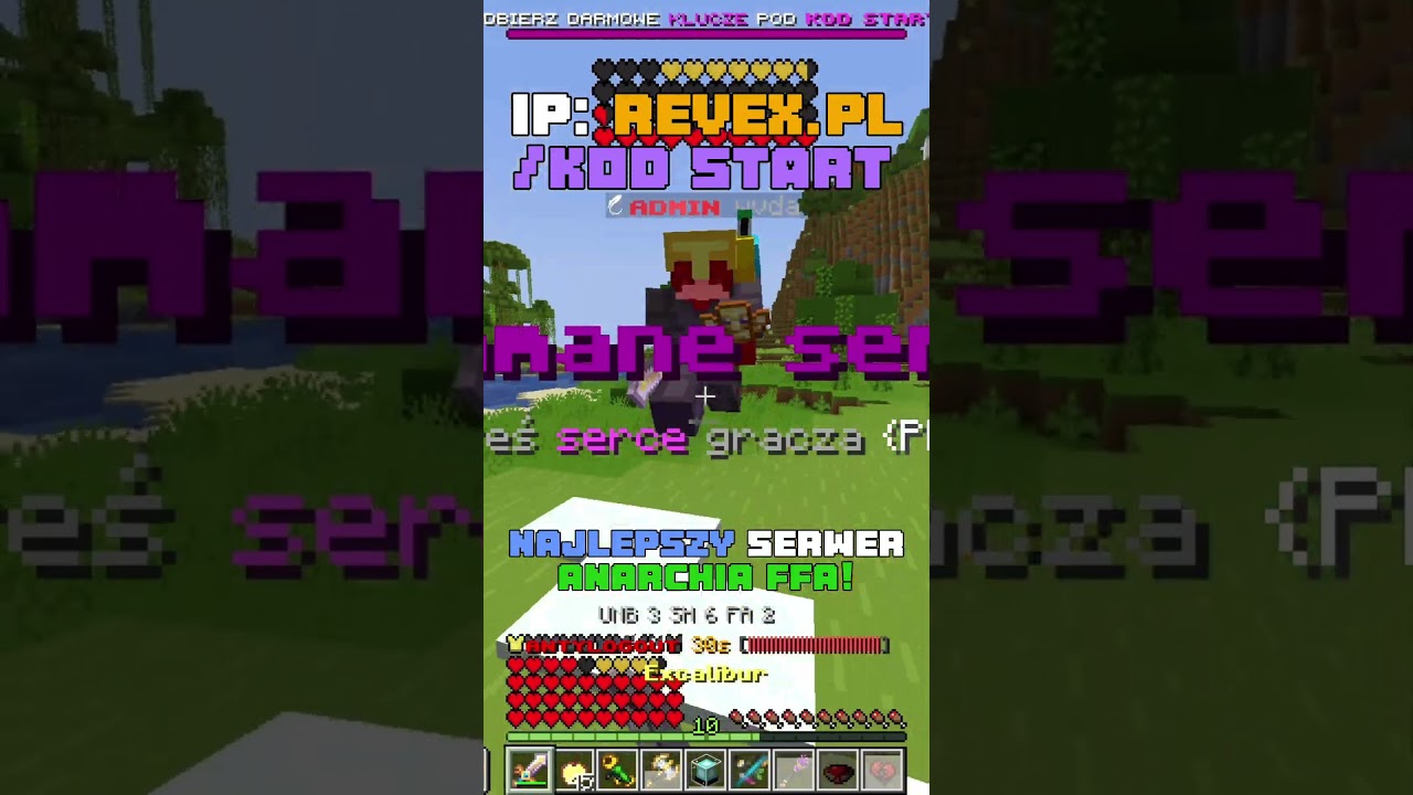 Najlepszy serwer Anarchia FFA! IP: Revex.pl