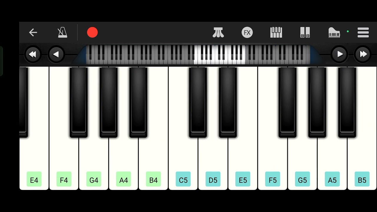 title song Kaisi Teri khudgarzi piano tutorial