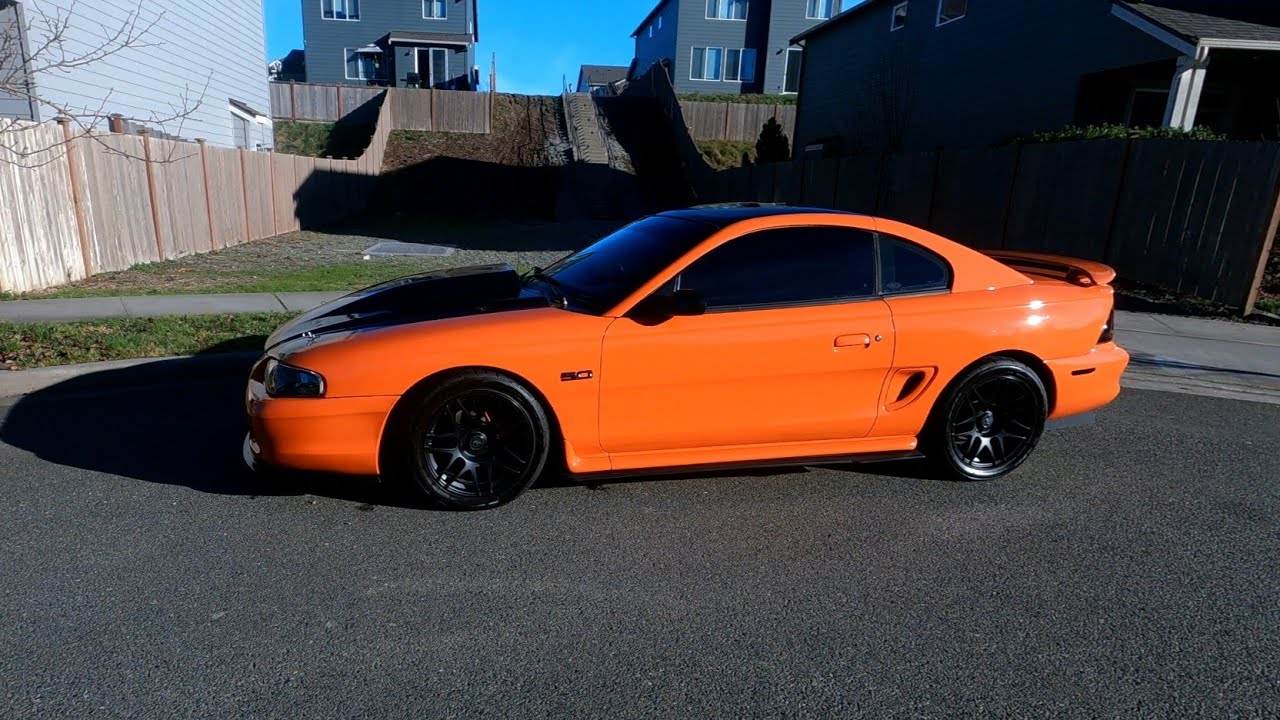 Sick Track built 1995 Mustang SN95 update