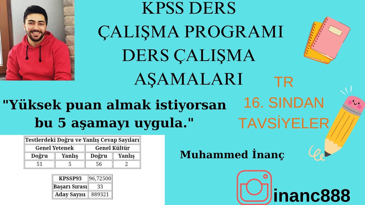 3)KPSS DERS ÇALIŞMA AŞAMALARI-KPSS YOL HARİTASI
