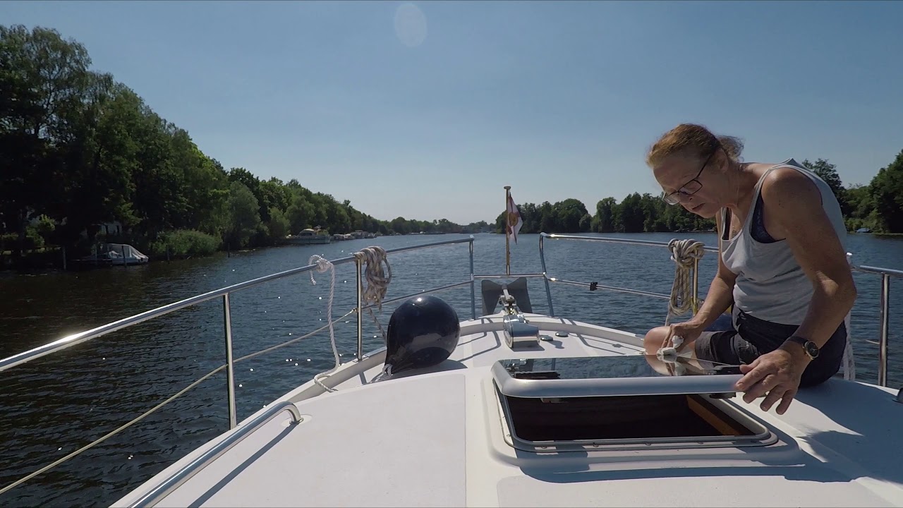 wir fahren nach Berlin: mit dem Motorboot von der Havelbaude zum Tegeler See (RoT01 #06)