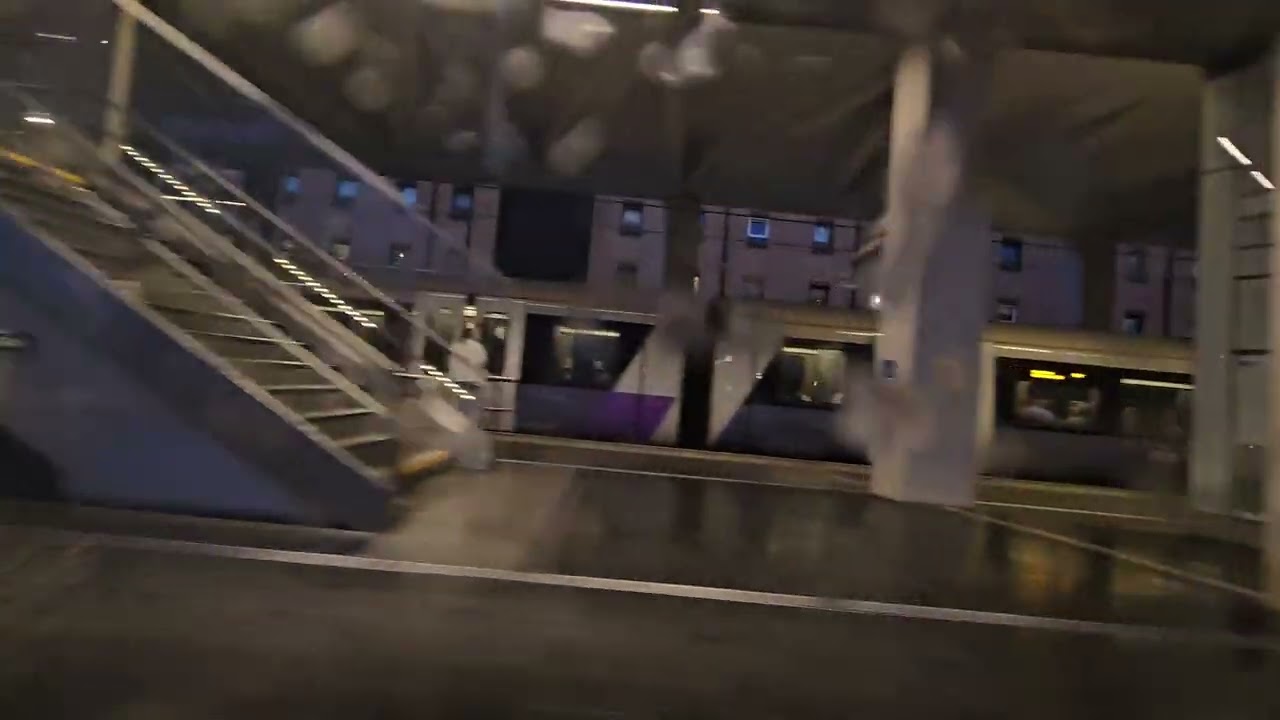 Elizabeth Line Journey from Abbey Wood to Whitechapel. #crossrail #elizabethline #purpletrain