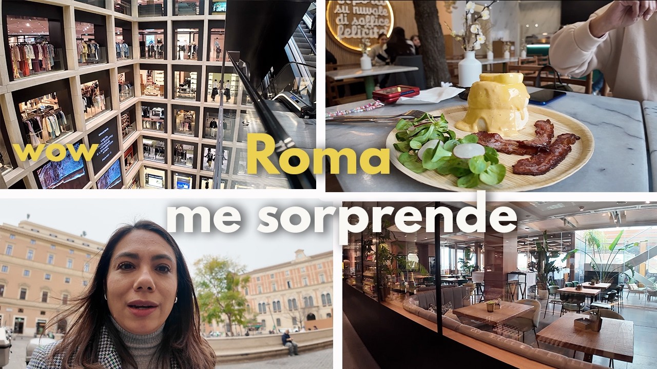 NO me IMAGINE VER ESTO en ROMA 😍 + DESAYUNO CON AMIGAS | VLOG EN ITALIA 🇮🇹