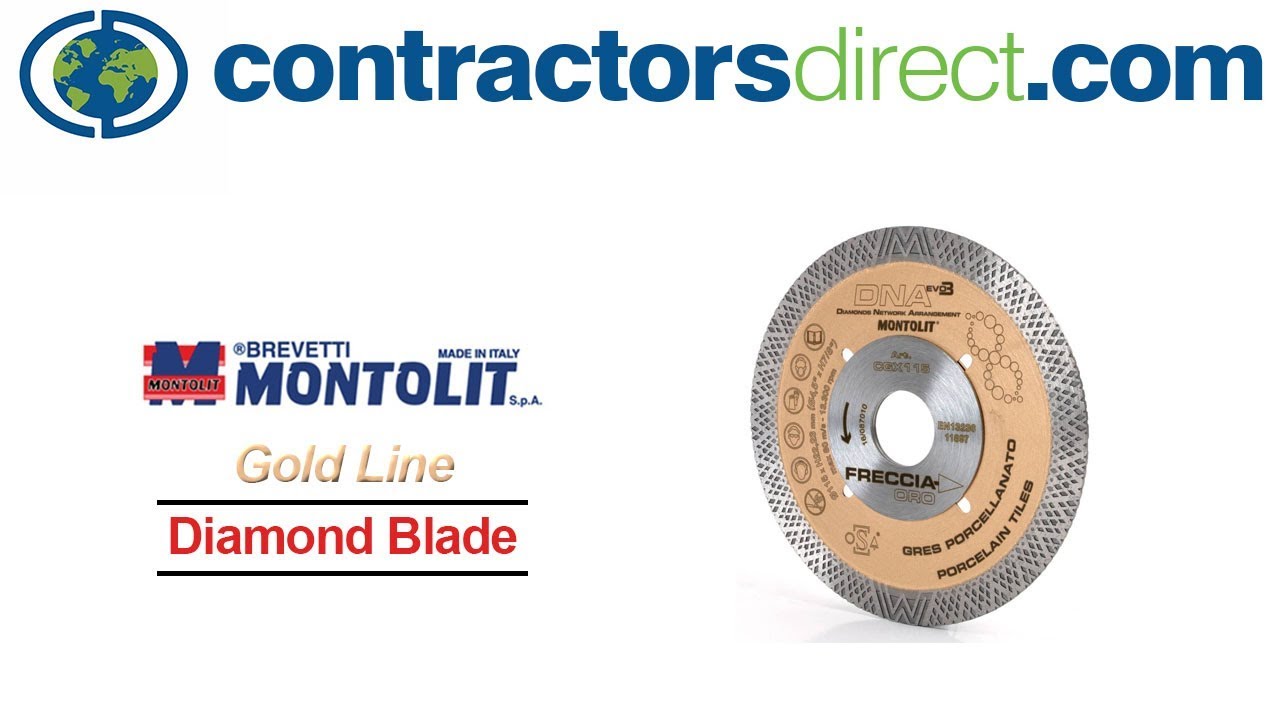 Montolit CGX115 Diamond Blade From Contractors Direct