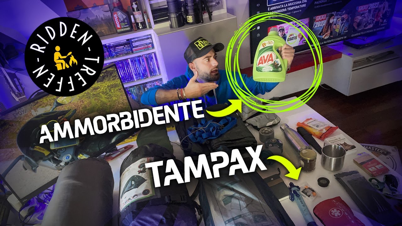 PREPARARSI AD UNA MOTOTENDATA: Ecco cosa mi porto al Ridden Treffen