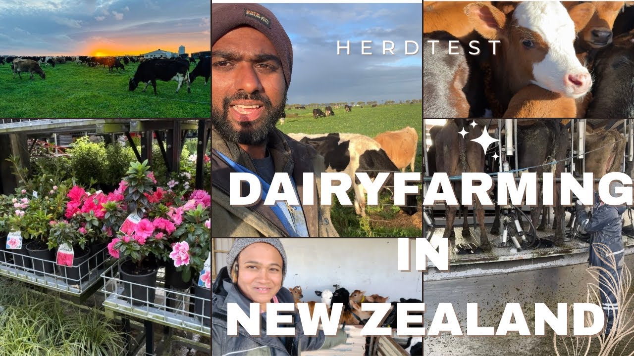 සතුන් ගේ කිරි සාම්පල ලබා ගැනීම ||Dairy farming In New zealand 