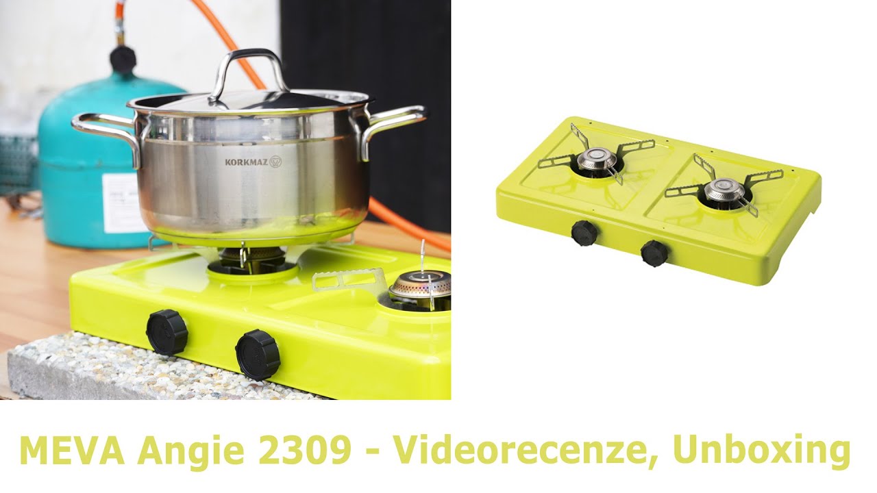 Meva ANGIE 2309 plynový vařič na 2 Kg láhev (propan-butan) - recenze, rozbalování, unboxing