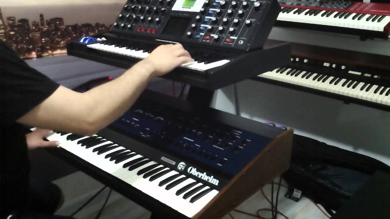 OBERHEIM OB-XA + MINIMOOG VOYAGER