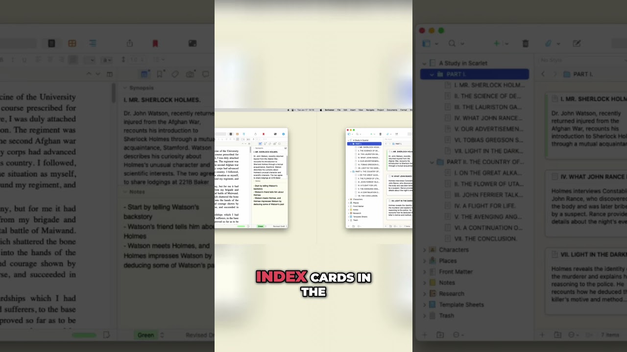 How to Use the Power of Scrivener's Binder, Corkboard & Outliner