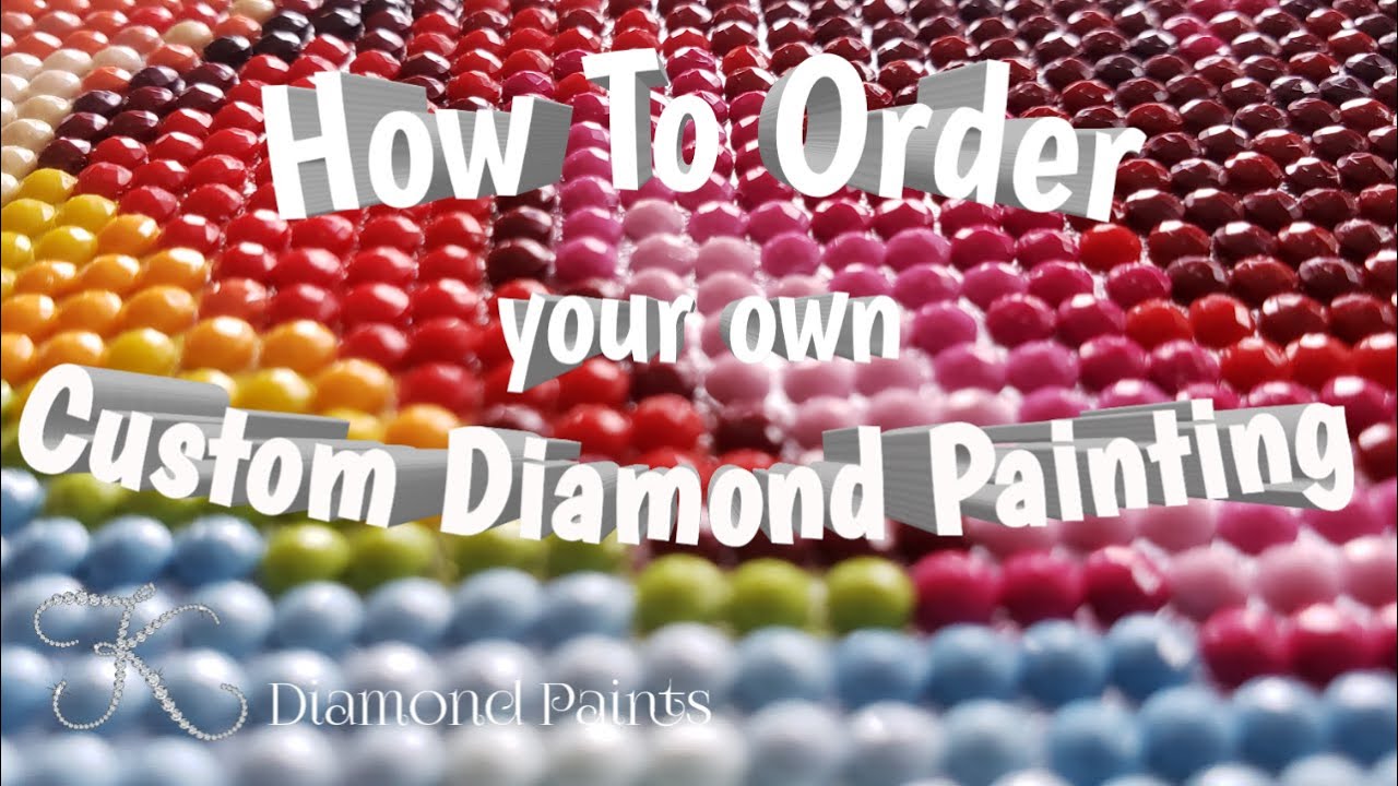 Diamond Painting How to Order a Custom from AliExpress