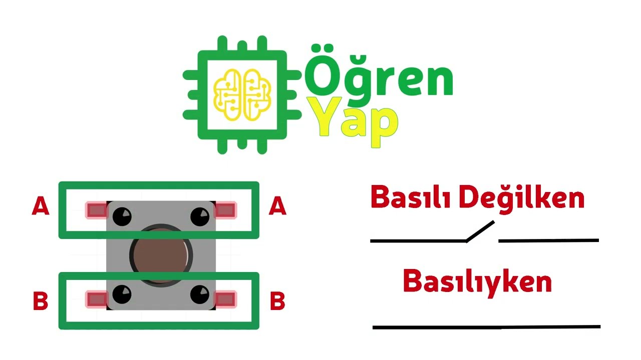 Arduino ile Buton Kullanımı - Buton ile Led Yakmak