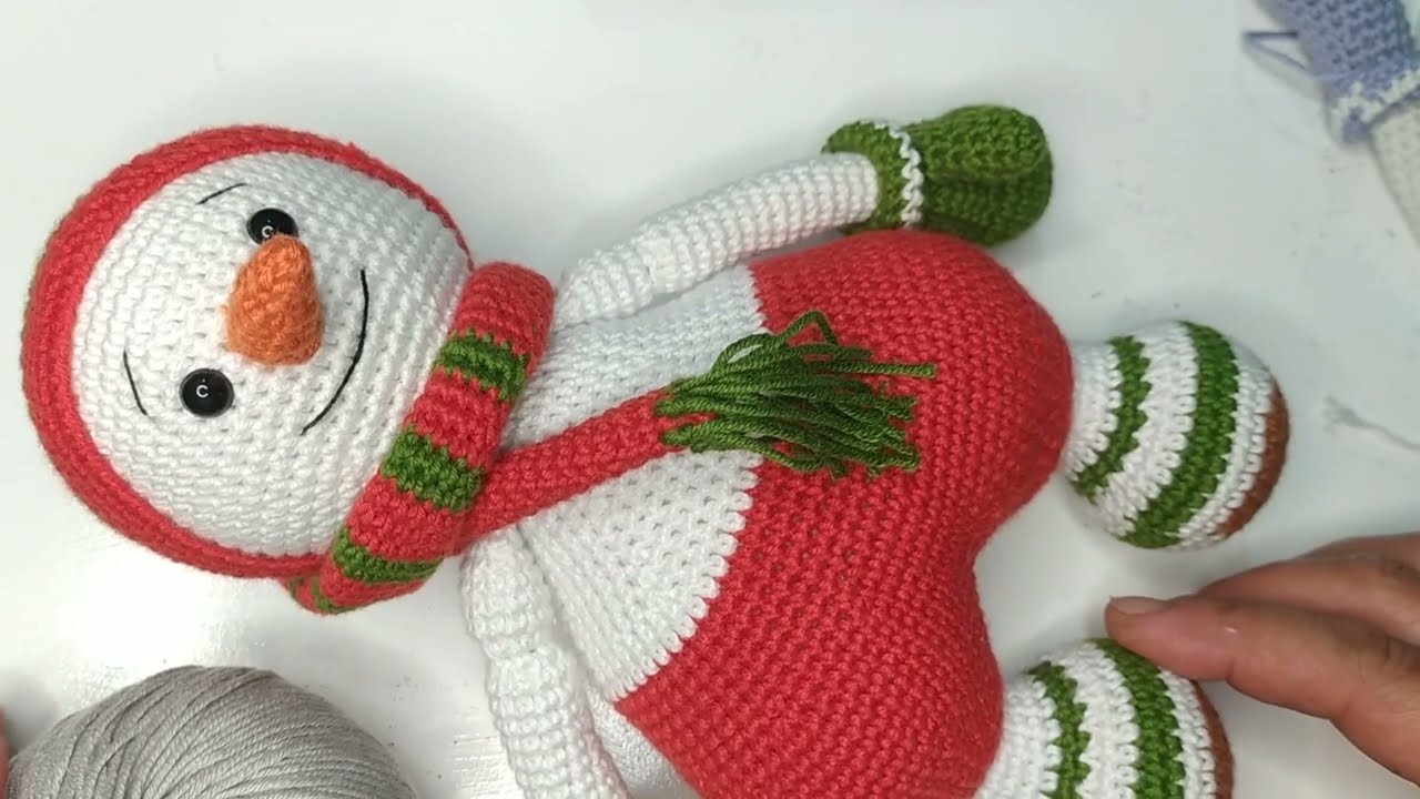 #amigurumi #knitting #kardanadam AMİGURUMİ SEVİMLİ KARDAN ADAM